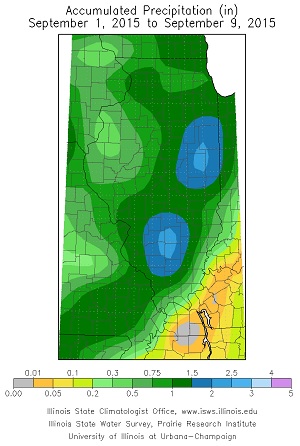 Image of rainfall map.